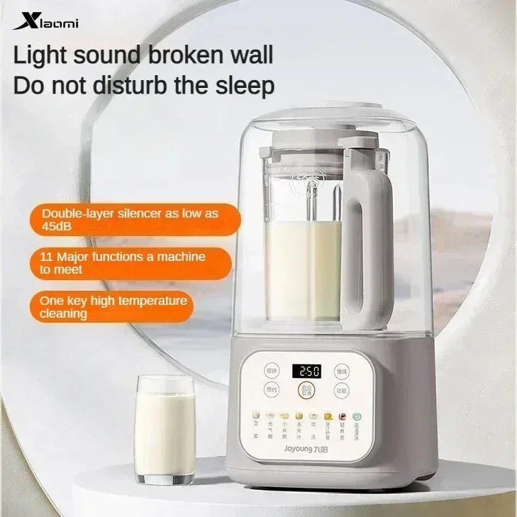 

household new wall-breaking machine soybean milk machine soundproof cover light sound grains and cereals food processor