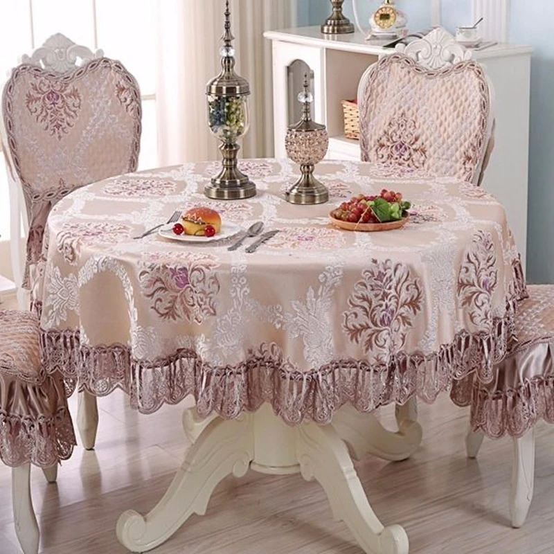 Multifunction Cover Cloth Round/Square/Rectangle Home Decor Dust Table Cloth Modern Tea Table Cloth Sofa TV Fridge Cover Towel