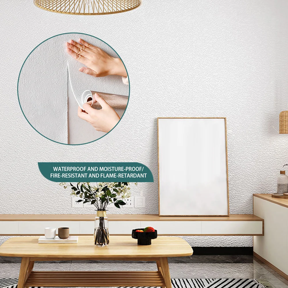 ثلاثية الأبعاد مقاوم للماء ورق حائط ذاتي اللصق 2.8 متر قشر وعصا المتداول خلفية لغرفة النوم غرفة المعيشة التلفزيون خلفية الجدران ديكور #5