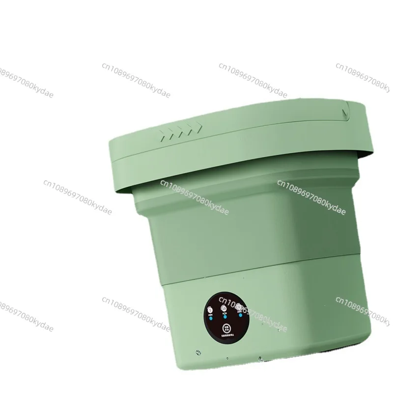 

Mini Folding Washing Machine Small Washing Machine Integrated Thin Clothes Towel Baby Clothes Dormitory Socks Washing Artifact