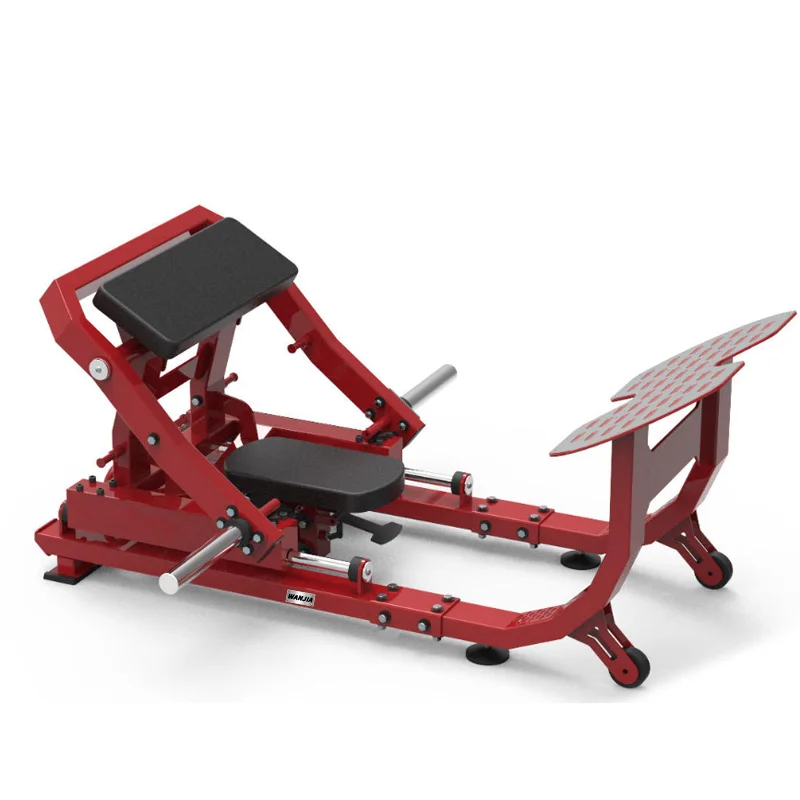 Commercial Durable Steel Strength Trainer Effective Booty Leg Workout Fitness Equipment Plate Loaded Hip Thrust Machine