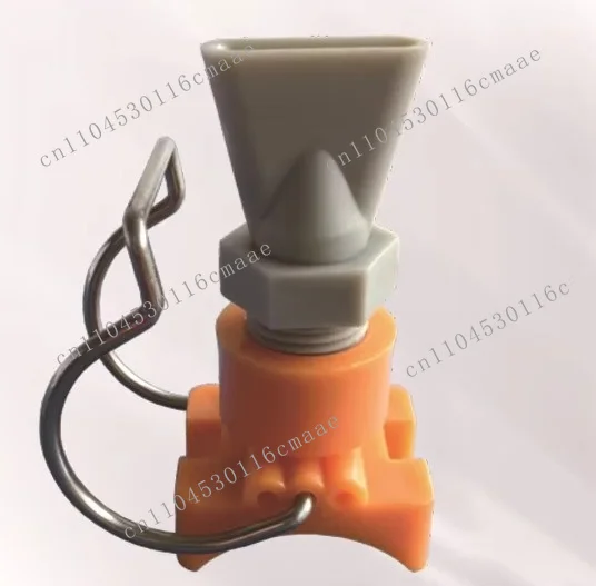 New Industrial Clamp Cleaning Nozzle Clamp with Angular and Mixed Flow Design, 304 Stainless Steel