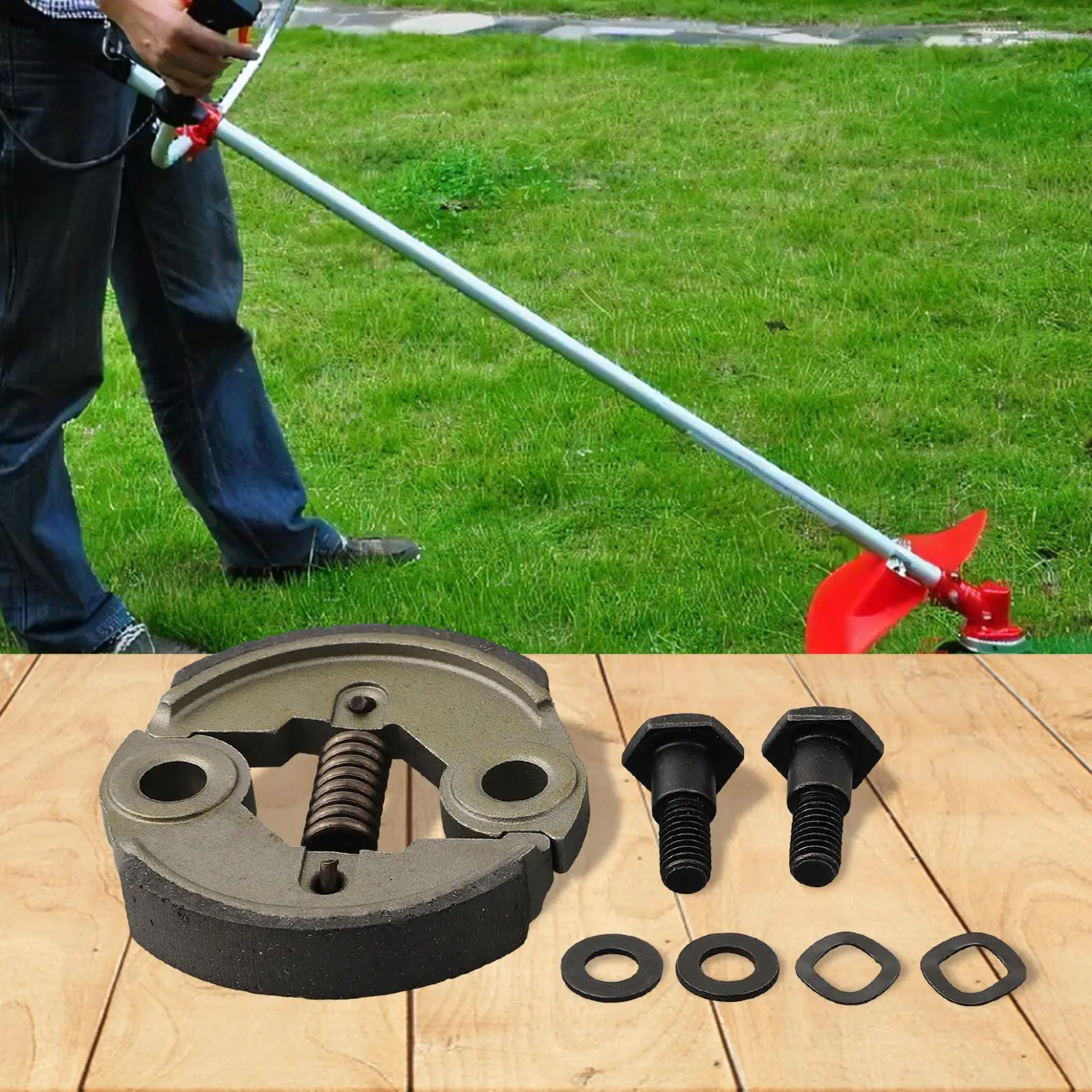 

Clutch Bolt Washer Kit For HONDA GX31 GX35 GX35NT FG100 HHT31S HHE31C Mower Part Replacement Generator Garden Tools