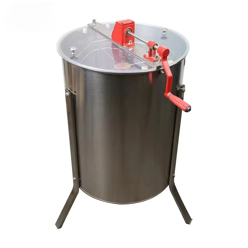 #New Zorue 4 Frames Manual Honey Extractor/304 Stainless Steel CE Certified Eco-friendly Honey Centrifuge Machine