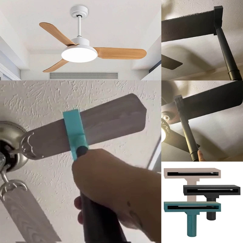 Ceiling Fan Blade-Vacuum Attachment Duster Removal Cleaner ReplaceEasy Operation