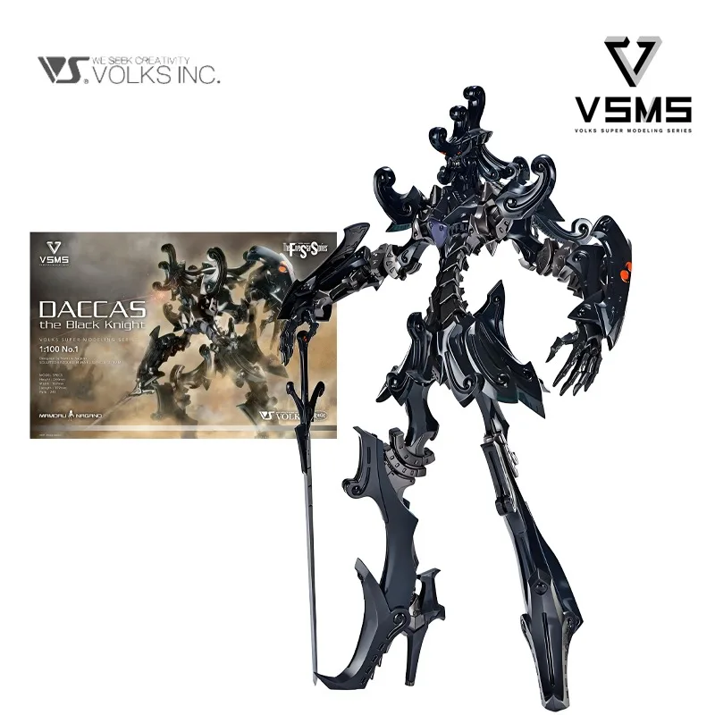 

Spot supply VOLKS Original VSMS Series DACCAS Black Knight Action Figure Assembly Model Toys Collectible Model Gifts For boys
