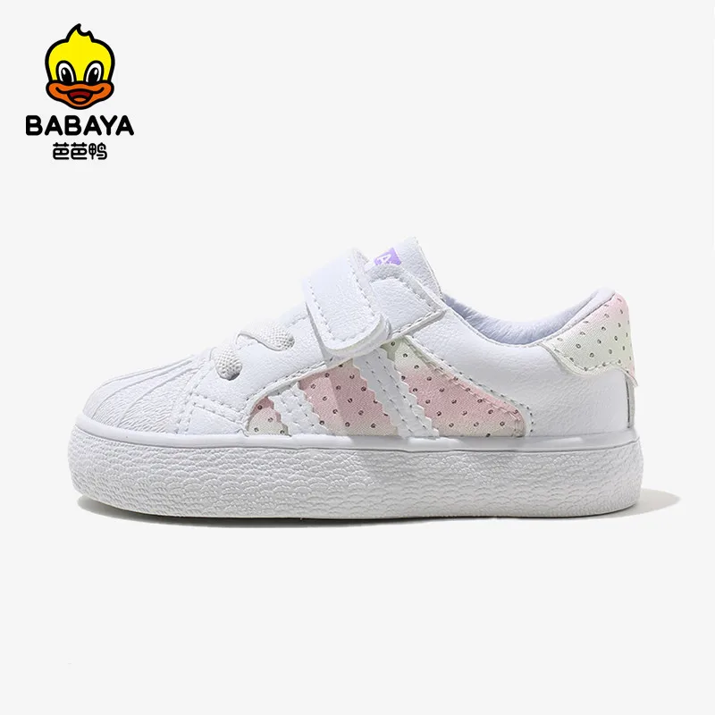 Babaya Children Toddler Shoes 1-3 Years Old Baby Shoes 2023 Spring New Baby Girls Casual Shoes Soft Bottom Kids Shoes