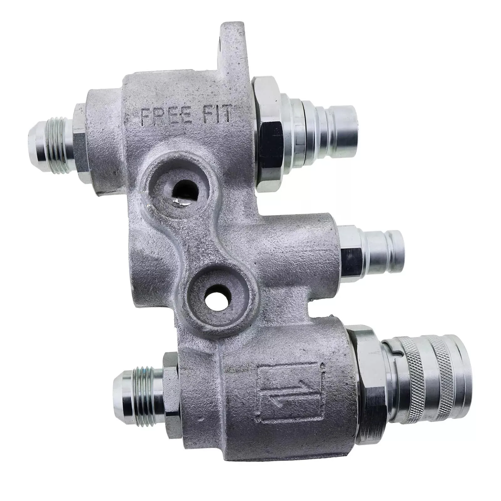 Hydraulic Flat Face Quick Coupler for 4BD4FH Manifold Saturn Block Bobcat