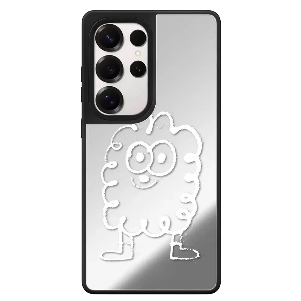 

6022821 Mirror Surface Magnetic Case: Compatible with Samsung Galaxy S23 U S24U S25 S26 Ultra S25+ S26 Plus Shell