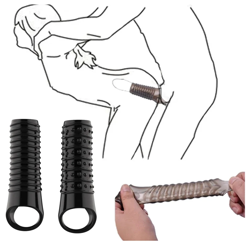 Delay Cock Ring for Men loop cock sexitoys for men Condoms penis​ sleeve silicone ejaculation delay toys for adults 18 supplies