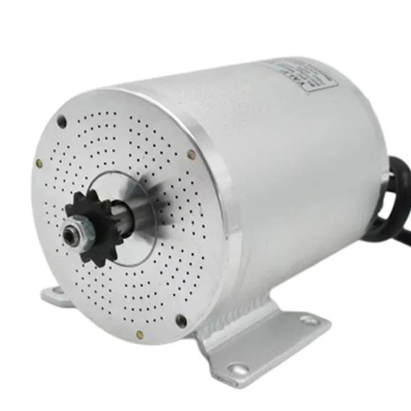 MY1020 500W 800W 1000W 1200W 1500W 1600W 2000W 3000W Brushless DC Motor 36V 48V 60V 72V for Scooter Go-karts ATV Motorcycle Bike