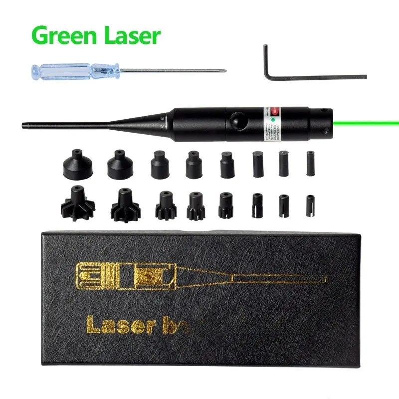 New Red & Green Laser Calibrator, Multi-Function No-Adjustment Zero Finder Sight Calibration Device