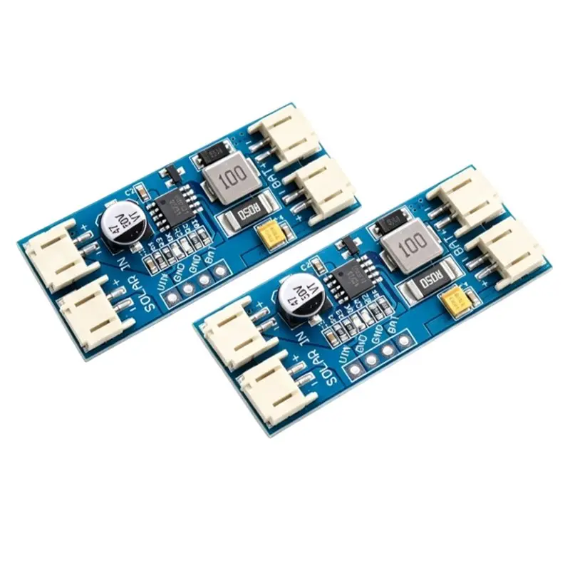 Reliable-MPPT Solar Charge Controller 2Pcs CN3791, 3.7V 4.2V Lithium Battery Charger Board,5-12V Solar Panel Regulator JST