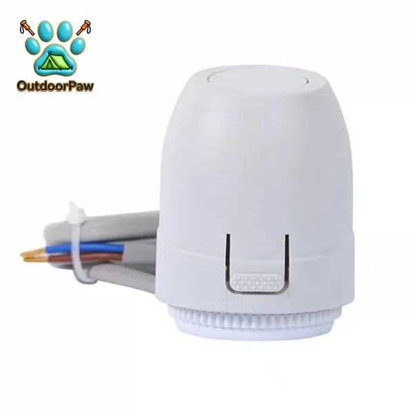Manufacturer supply water floor heating electric heating actuator water separator valve temperature control regulating valve