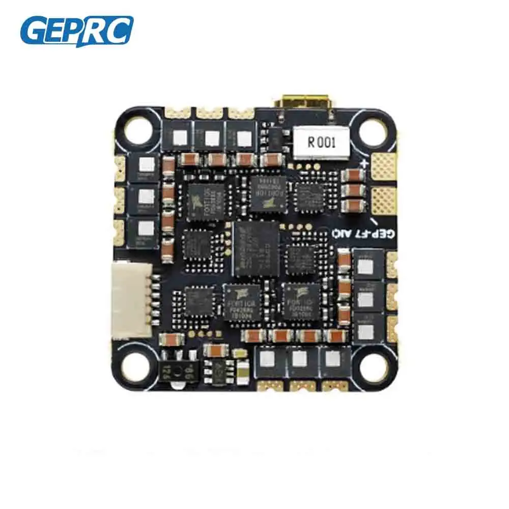 

GEPRC GEP-F722-45A AIO V2 F411 FC 45A 2-6S 8 бит BLS ESC 26,5 мм/M2 DIY RC FPV Квадрокоптер Сменные аксессуары RC Запчасти