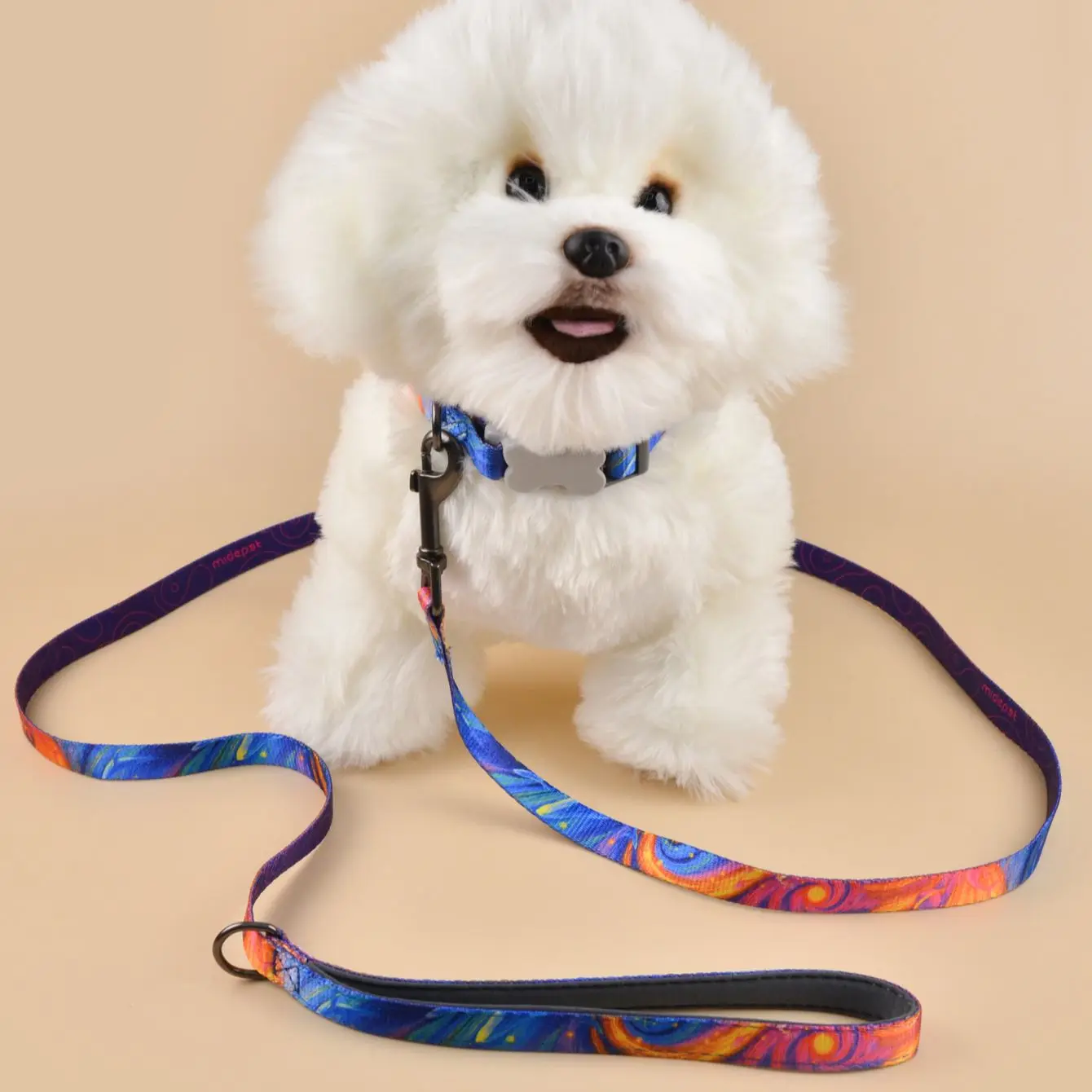 Dog Leash Printing Fantasy Pattern Colorful Pet Leash for Puppy Small Medium Large Dogs