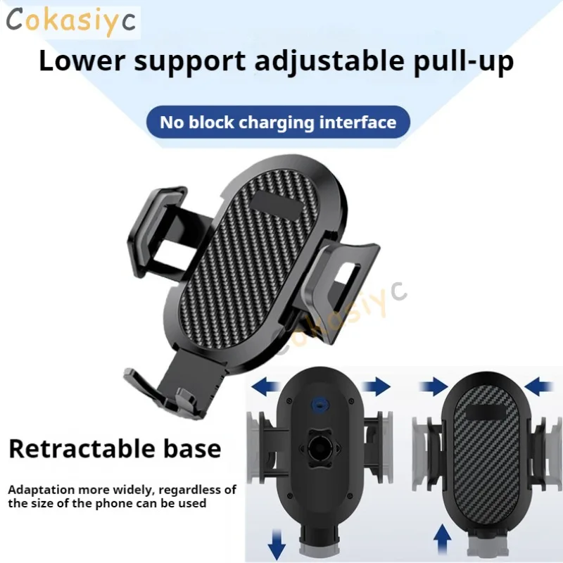 For Hyundai Elantra CN7 2021 2022 2023 2024 Car Phone Holder Screen Fixed Navigation Bracket Wireless Charging Car Accessories