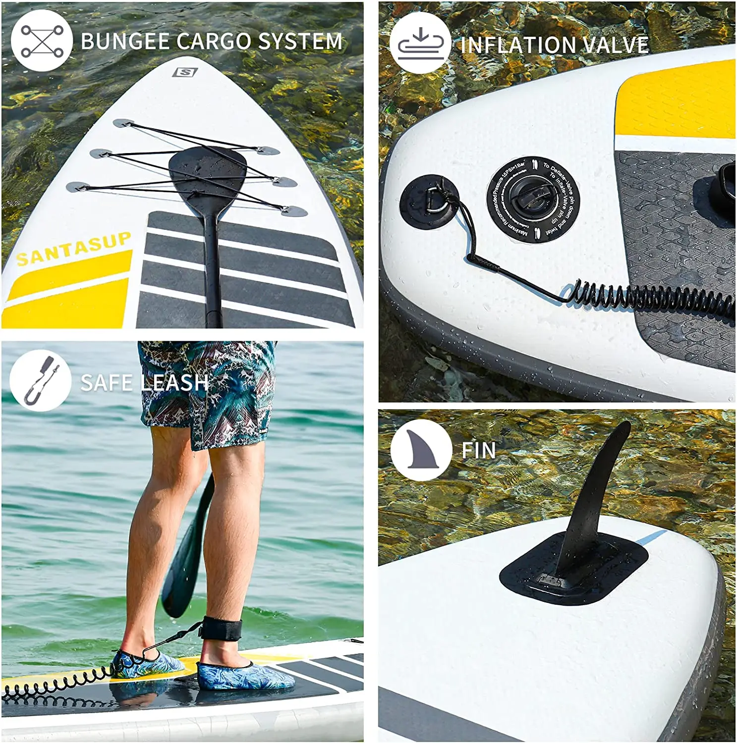 2024 nuevo diseño personaliza el tablero inflable de Stand Up Paddle de SUP al por mayor de fábrica OEM