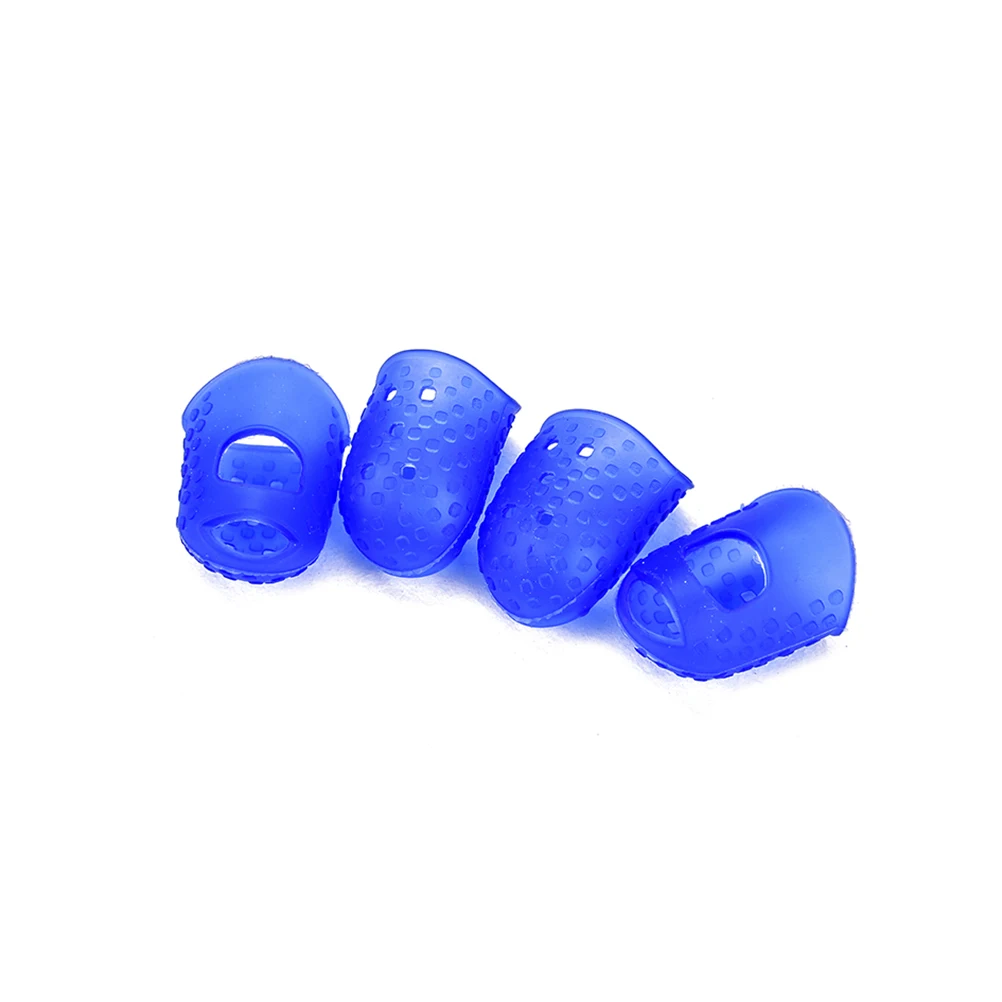 

Hand Protector Finger Cots Guitar Fingertip Protectors Protective Case Caps Office