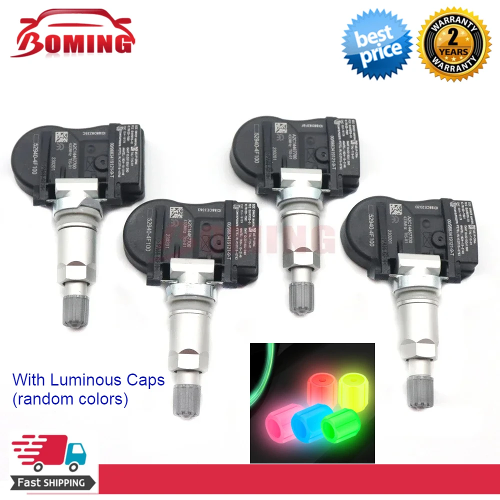 

Датчик давления в автомобильных шинах TPMS 52940-4F100 для Hyundai Grand Starex H-1 Starex для Kia K2500 433 МГц 529404F100