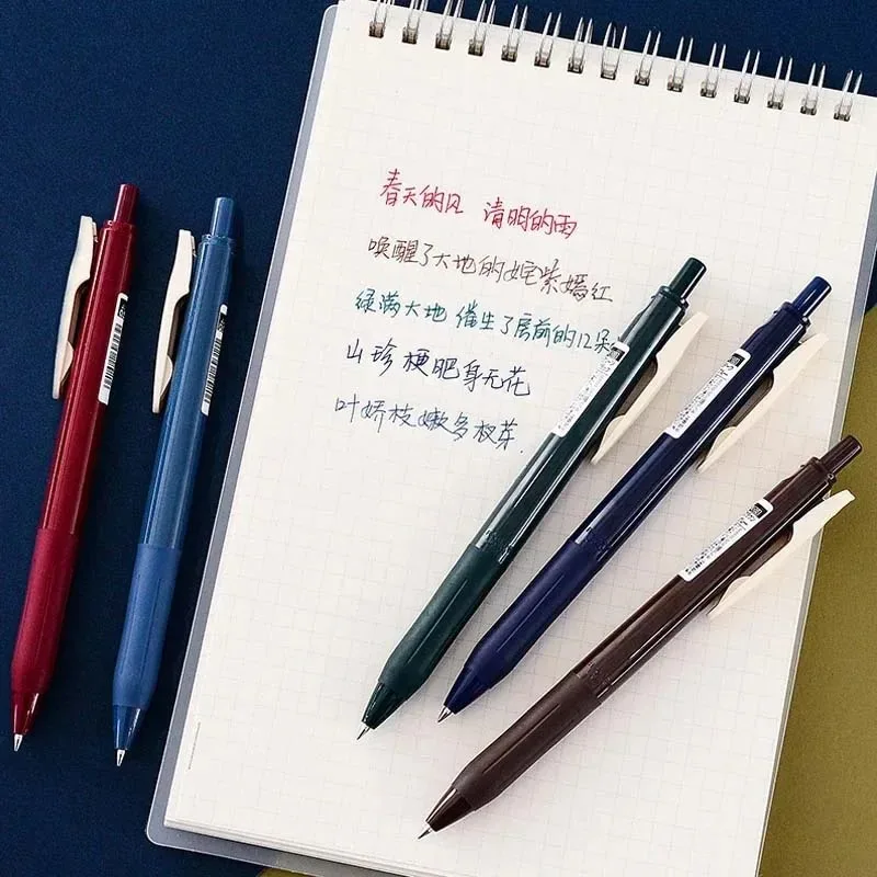 ZEBRA Retro Color Gel Pen JJ15 SARASA Push Color 0.5mm Pens for Writing 10 Color Kawaii School Supplies Japanese Stationery image 5