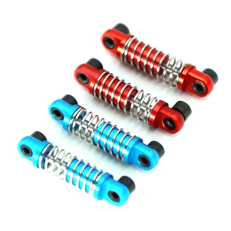 FBIL-2Pcs 1/28 RC Aluminum Shock Absorbers For Wltoys RC Car K969 K989 K999 P929 4WD Short Course Drift Car Upgrade Parts