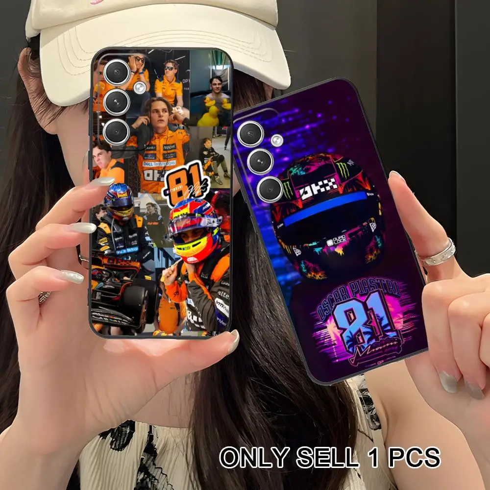 Oscar Piastri Phone Case for Samsung Galaxy S26 S25 S24 S23 S22 S21 S20 Note20 Plus FE Ultra Soft TPU Shockproof Cover view 2