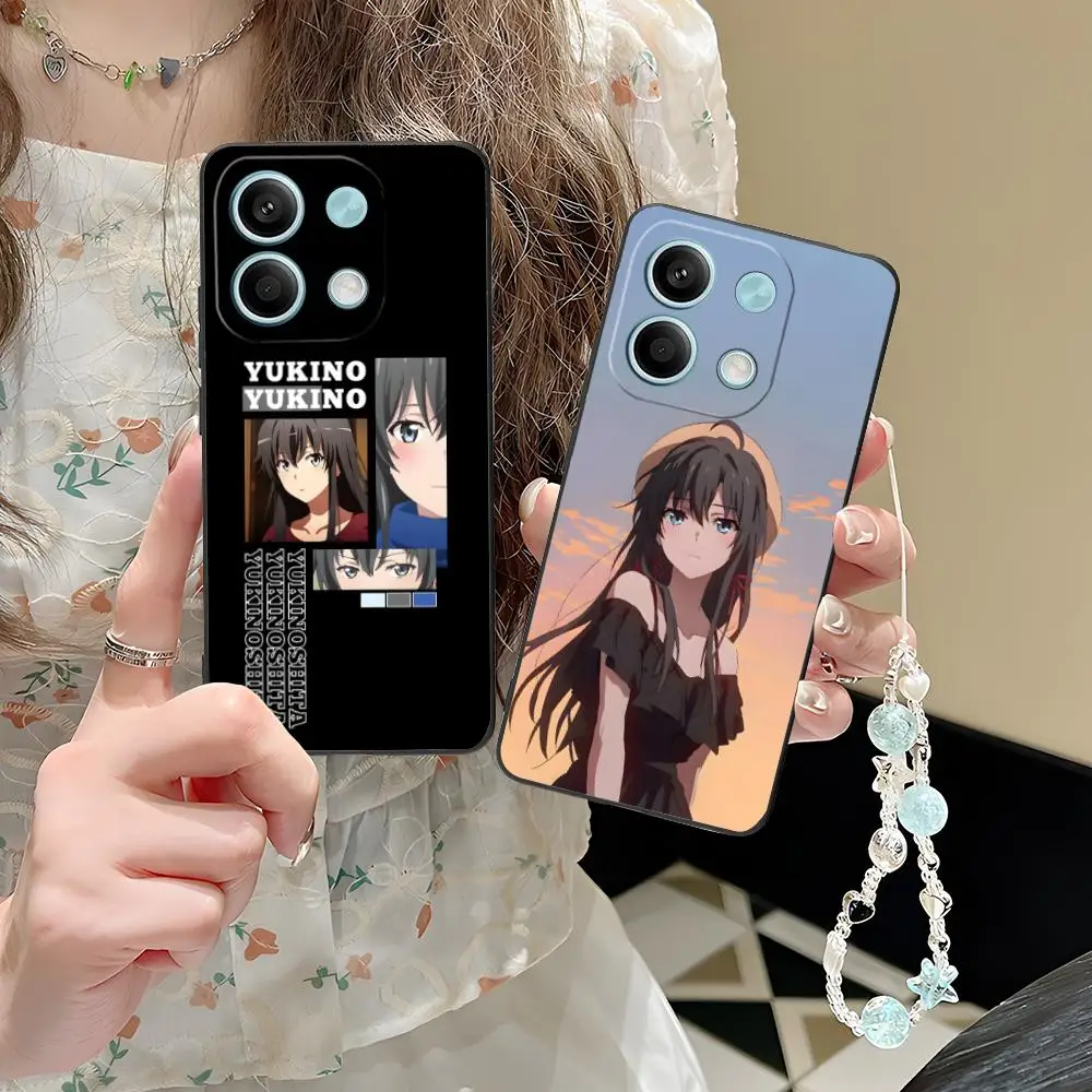 

Oregairu Yukinoshita Yukino Phone Case for POCO M6 M5 M4 M3 X7 X6 X5 X4 X3 F6 F5 F4 Pro GT 5G Colour Printing Cover Smartphone