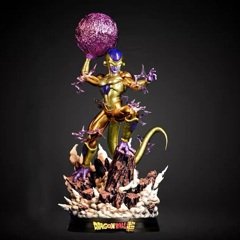 

Dragon Ball Z Anime Golden Frieza Final Form Fukkatsu Will Shine Action Figure Toy Dragon Ball Super Figure Model Kids Toys Gift