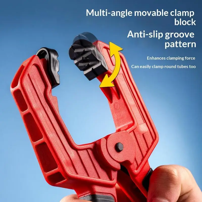 Heavy Duty Nylon Spring Clamp 6 Inch A Type Woodworking Clip Strong Grip DIY Wood Working Tool For Carpenter