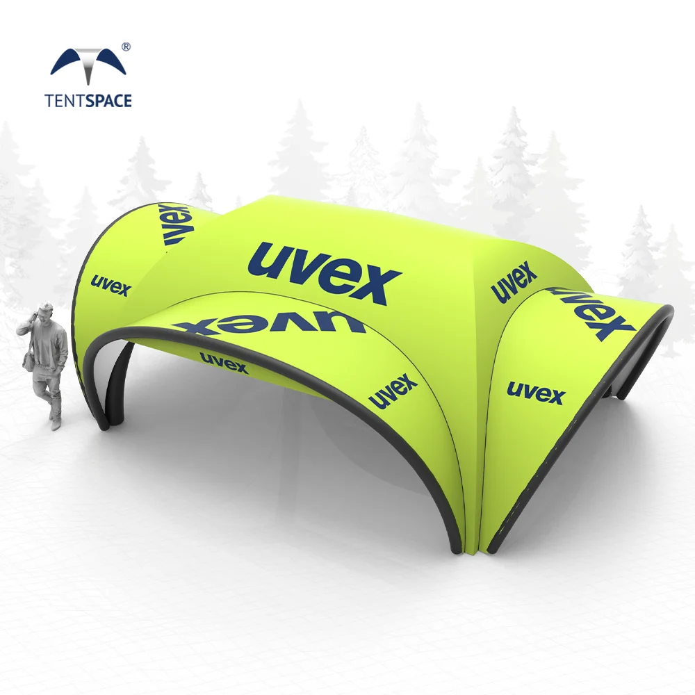 Tentspace 5m 6m 7m Fast Shipping Event Party Inflatable Air Gazebo Outdoor Canopy Airtight Tent Advertising Dome Inflatable Tent