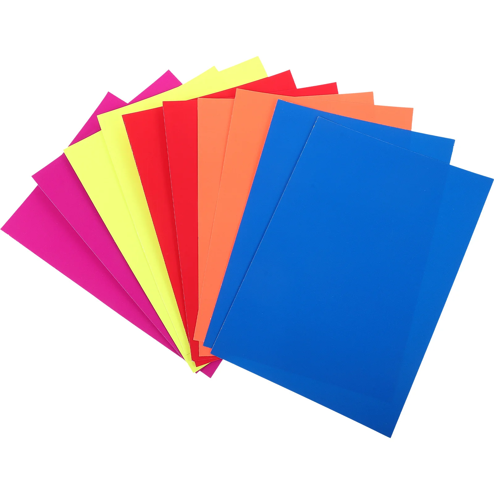 

10 Sheets Decoration Neon Accessories Party Decorations Colorful Glow in The Dark Crafts Paper Festival