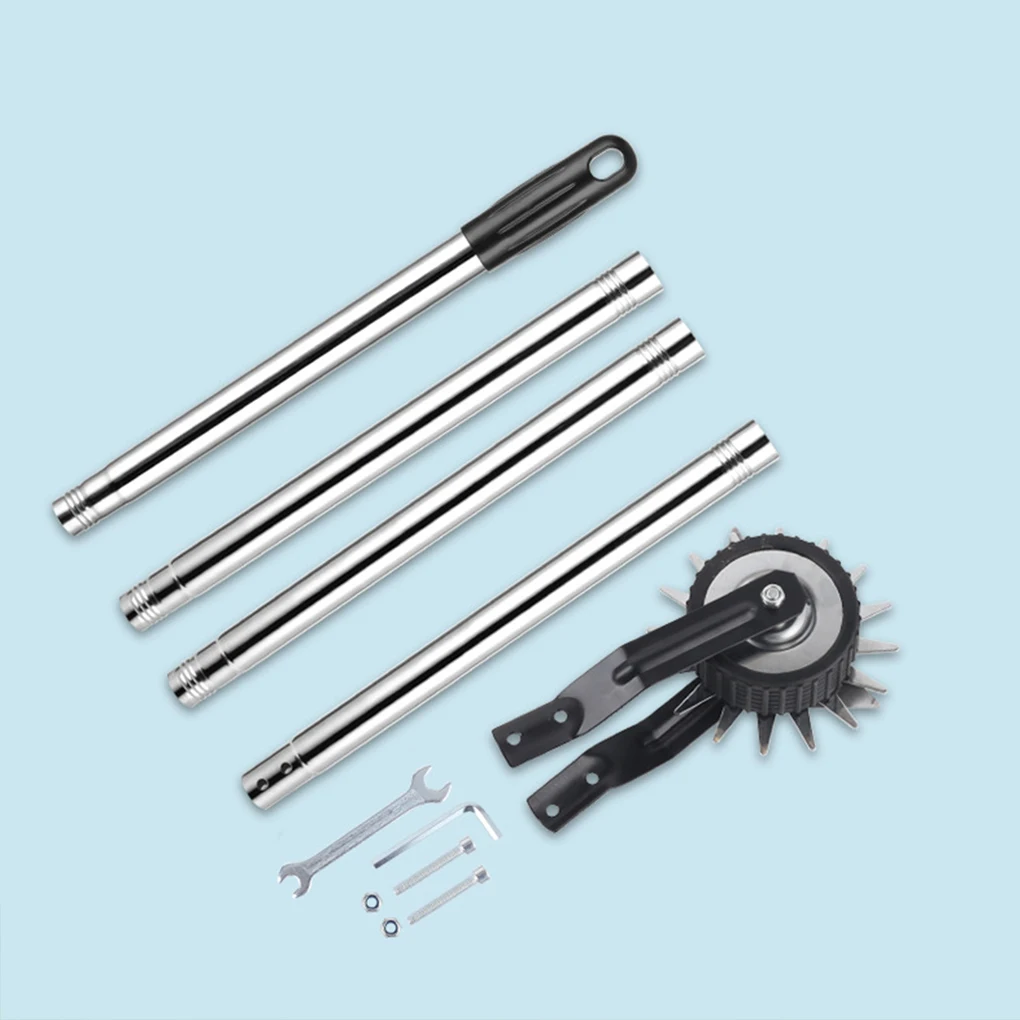 Rotierender Rasentrimmer, müheloses Trimmen mit scharfer Klinge, einfaches und müheloses manuelles Rasenkantenrad