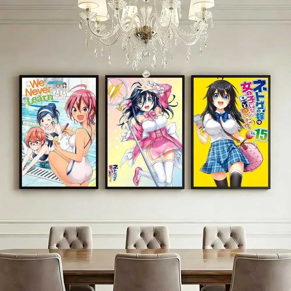 And You Thought There Is Never a Girl Online HD Poster High End Luxury Home Decor for Living Room Bedroom Corridor and Gift