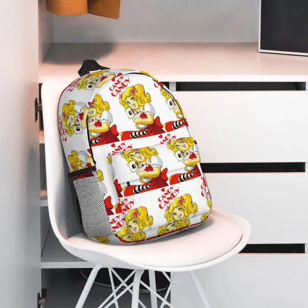 Candy Candy Anime Manga The Best Anime Of The 70s Backpack Hot Sale Daypack Large Capacity BookBag Shoulder Bags School Bag