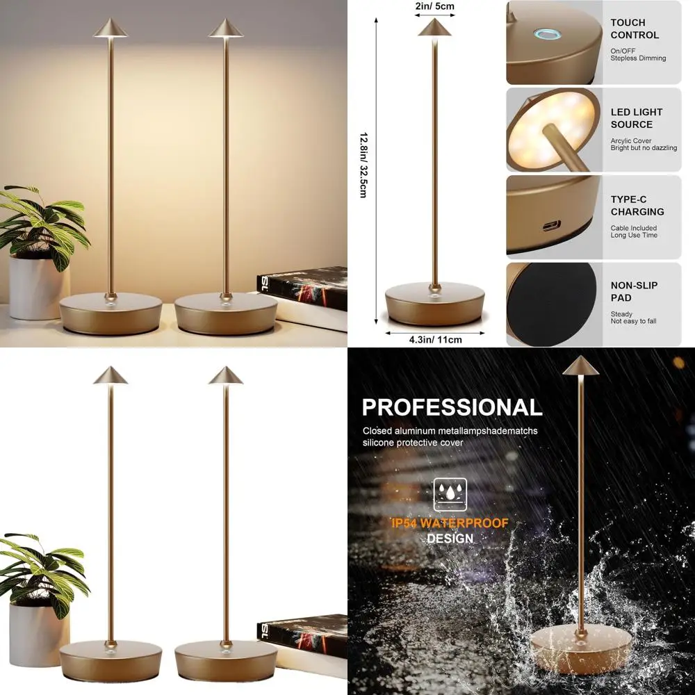 2-Pack Cordless Led…