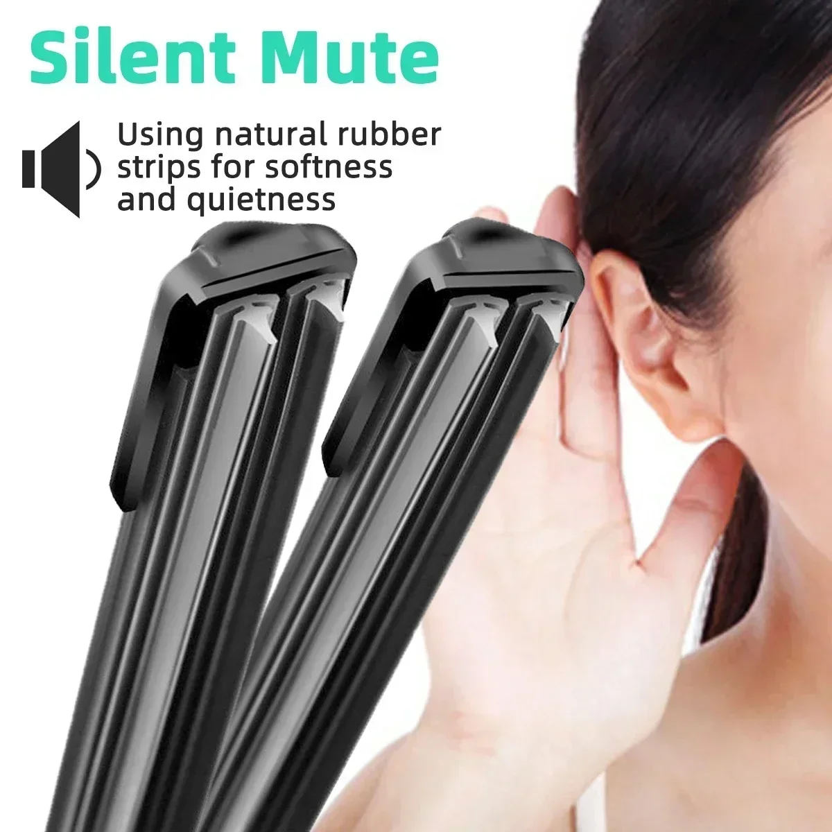 لسوزوكي جراند فيتارا SUV للتحويل FT HT GT JT TE TD 1998 2000 2005 2008 2010 2012 2015 2019 شفرات ممسحة السيارة المطاطية المزدوجة #2