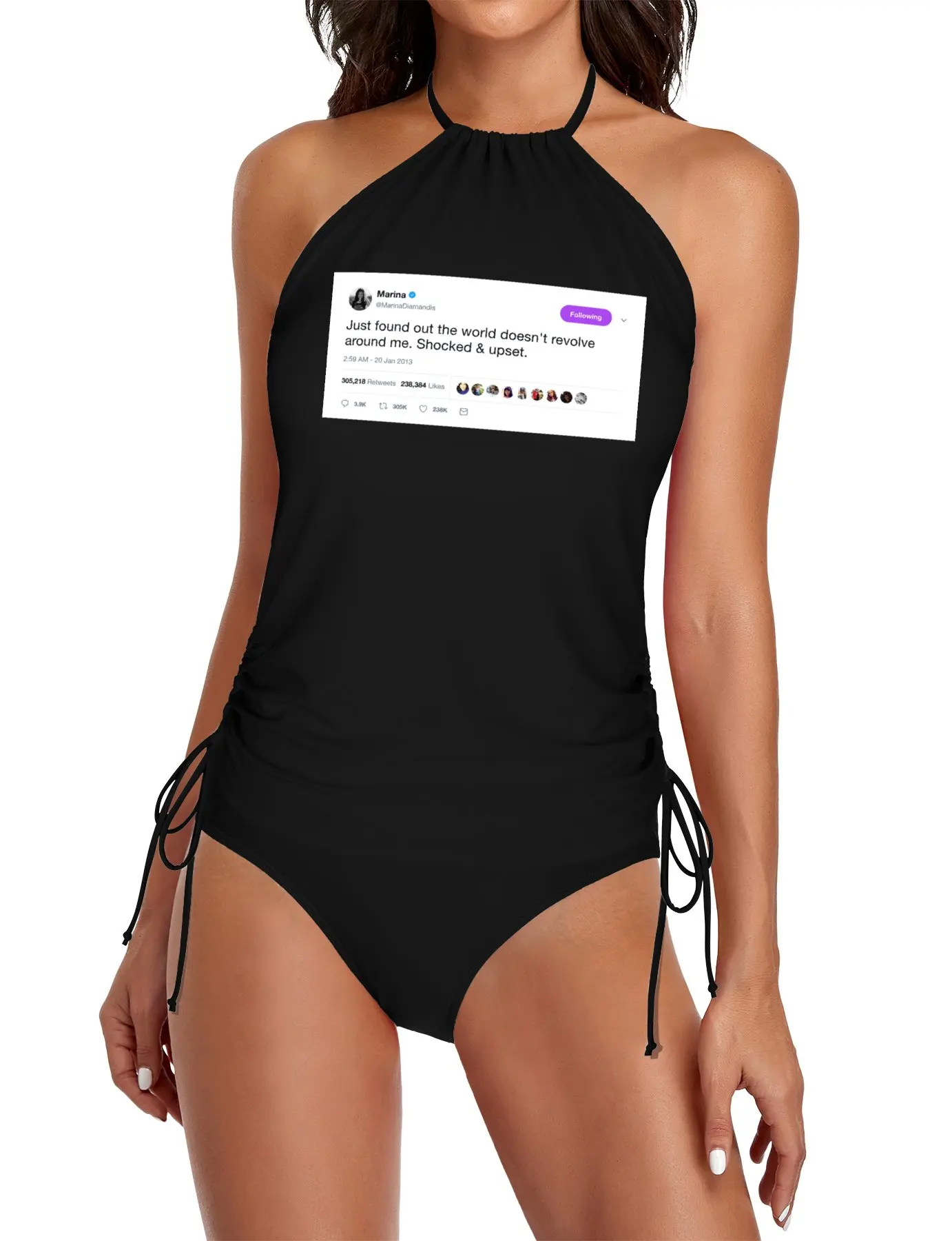 

marina and the diamonds tweet Split Swimsuit Set Sexy swimsuit swimsuits 2025 woman trend women's beach bikini