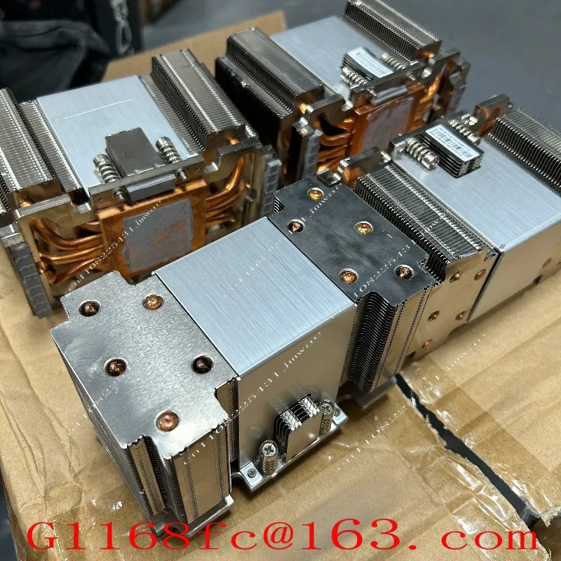 SXM2 GPU Radiator V100 P100 Radiator 10 Copper Tube Heat Dissipation, Height 11cm