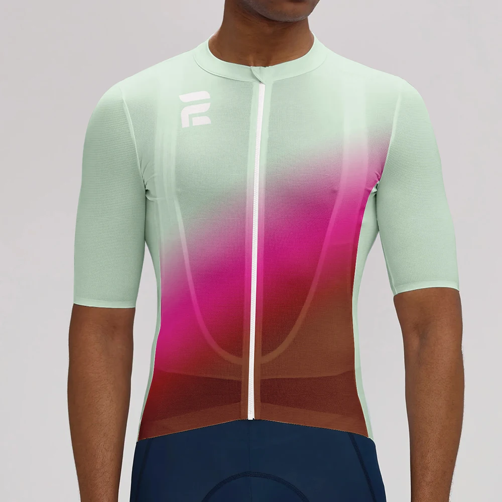 Maillot Ciclismo Hombre RUNCHITA Cycling Jersey Short Sleeve Summer MTB Maillot Shirt Downhill Jersey Pro Team Bicycle Clothing image 2