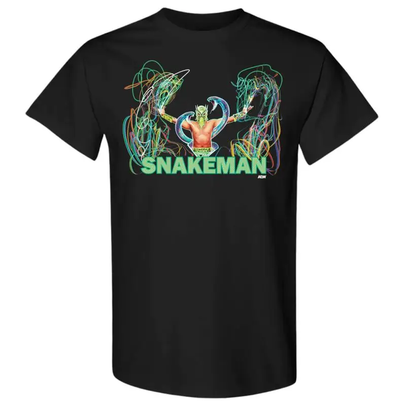 SERPENTICO SNAKEMAN AEW Official T Shirt