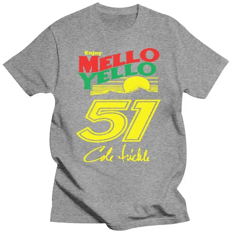 heavyweight Informal New New 2024 Cole Trickle Days Of Thunder Mello Yello 51 Usa Size S To 5Xl T-Shirt En1 Popular Tee Shirt