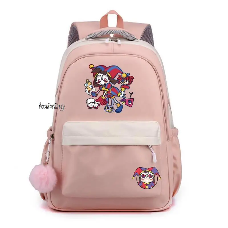 School Backpack The Amazing Digital Circus High Quality Youth Waterproof Backpacks Teenage Girls Boys School Laptop Shoulder Bag