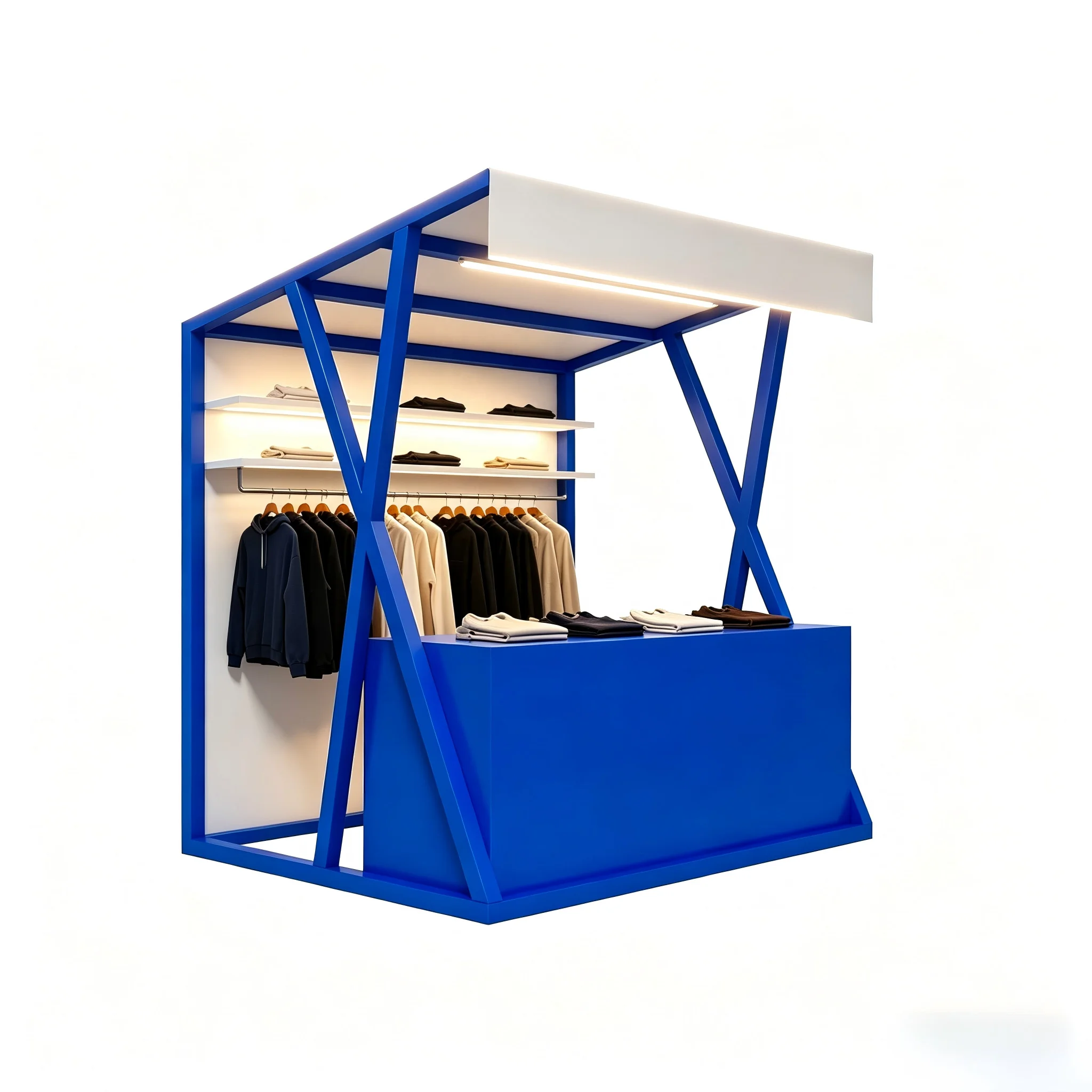 R*-Market Display Street Stall Easy Setup Outdoor Pop-up Craft Vending Booth for Exhibition