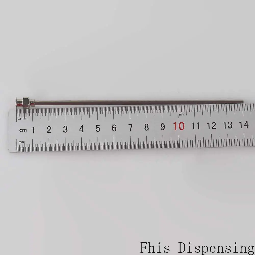12G 130mm Stainless Steel Blunt Tips Syringe Dispensing Needles for Injection All Metal Pack of 2