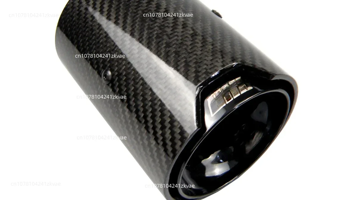 Black Coated Carbon Fiber Exhaust Tip Muffler For M Performance exhaust pipe M2 F87 M3 F80 M4 F82 F83 M5 F10 M6 F12 F13