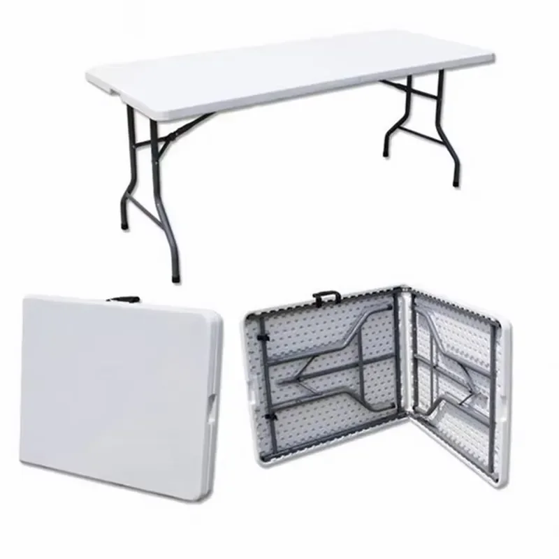 for 180 cm Blow Molded High Density Polyethylene Folding Dining Table