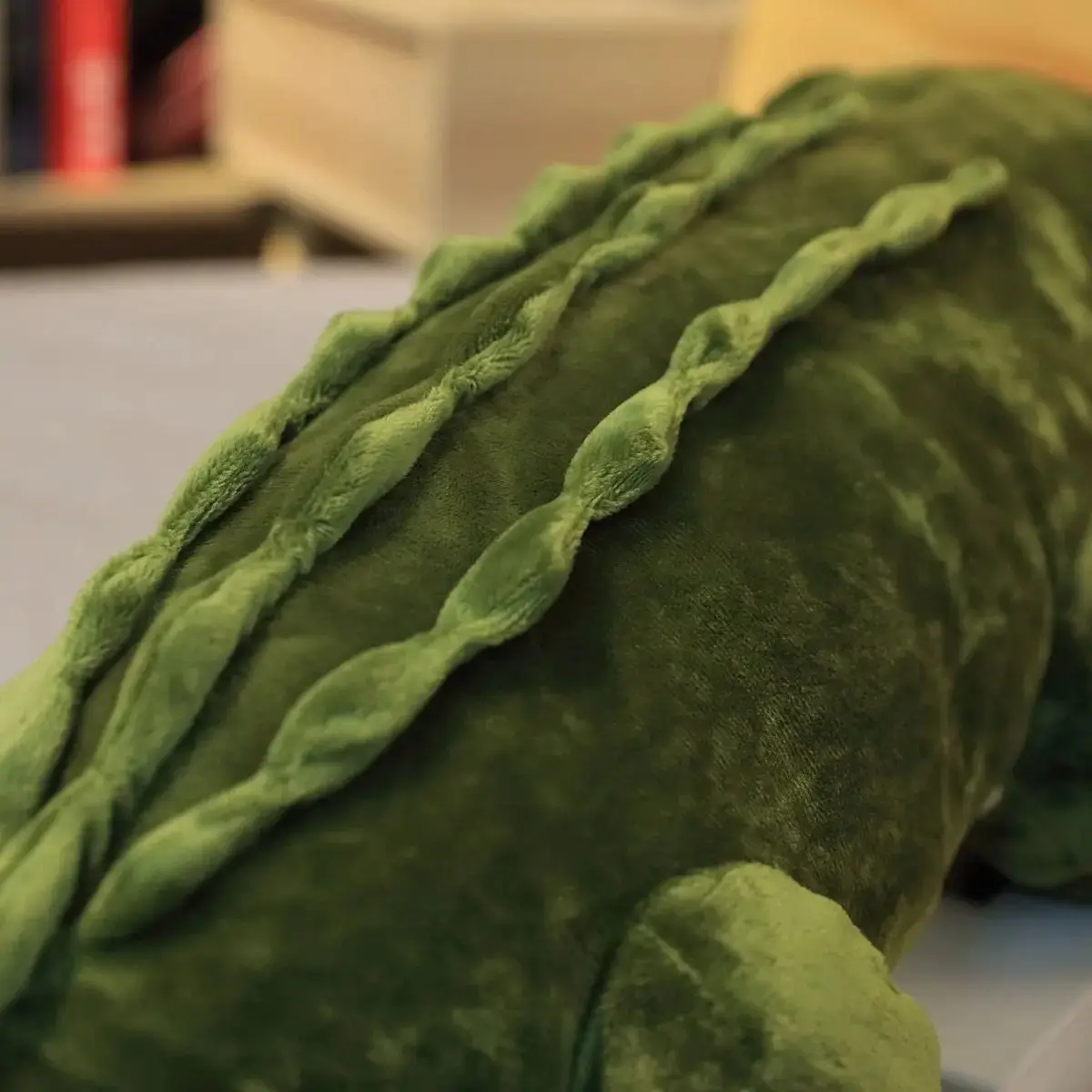 90/120 ซม.ตุ๊กตาสัตว์ชีวิตจริงจระเข้ตุ๊กตาของเล่นจําลองตุ๊กตาจระเข้ Kawaii Creative หมอนเด็ก xmas ของขวัญ