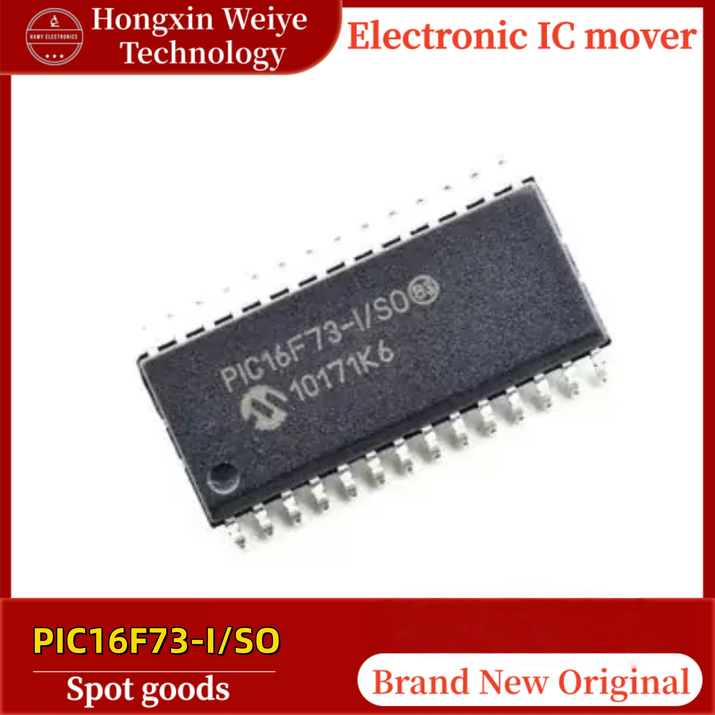 5/10 PCS PIC16F73-I/SO SOIC-28 Microcontroller (MCU/MPU/SOC) Brand New In Stock