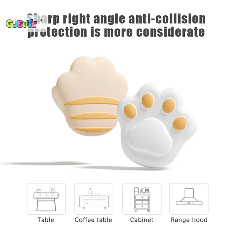 

2pcs/lot Cute Cartoon Baby Safety Furniture Corner Guards Soft Child Baby Safety Silicone Table Desk Corner Protector Edge Cover